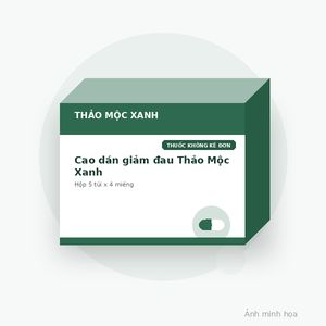 Cao dán giảm đau Thảo Mộc Xanh