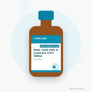 Nước muối sinh lý Lumicare 0.9% 500ml