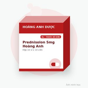 Prednisolon 5mg Hoàng Anh