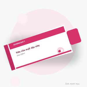 Dermasoft Sữa rửa mặt dịu nhẹ