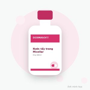 Dermasoft Nước tẩy trang Micellar
